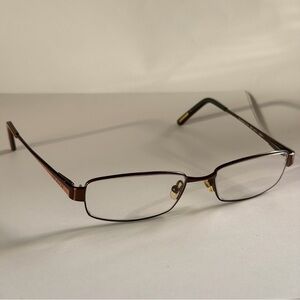 Ted Baker Women's Thunderchief B141 Brown Eyeglasses Rectangular Full Rim Frames